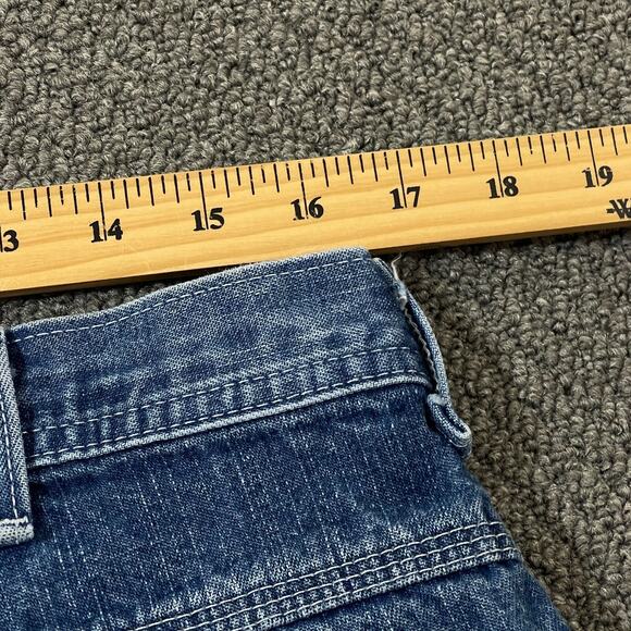 Key Jeans Mens 36x34 Blue Carpenter Outdoor Workwear Flawed - Picture 14 of 15